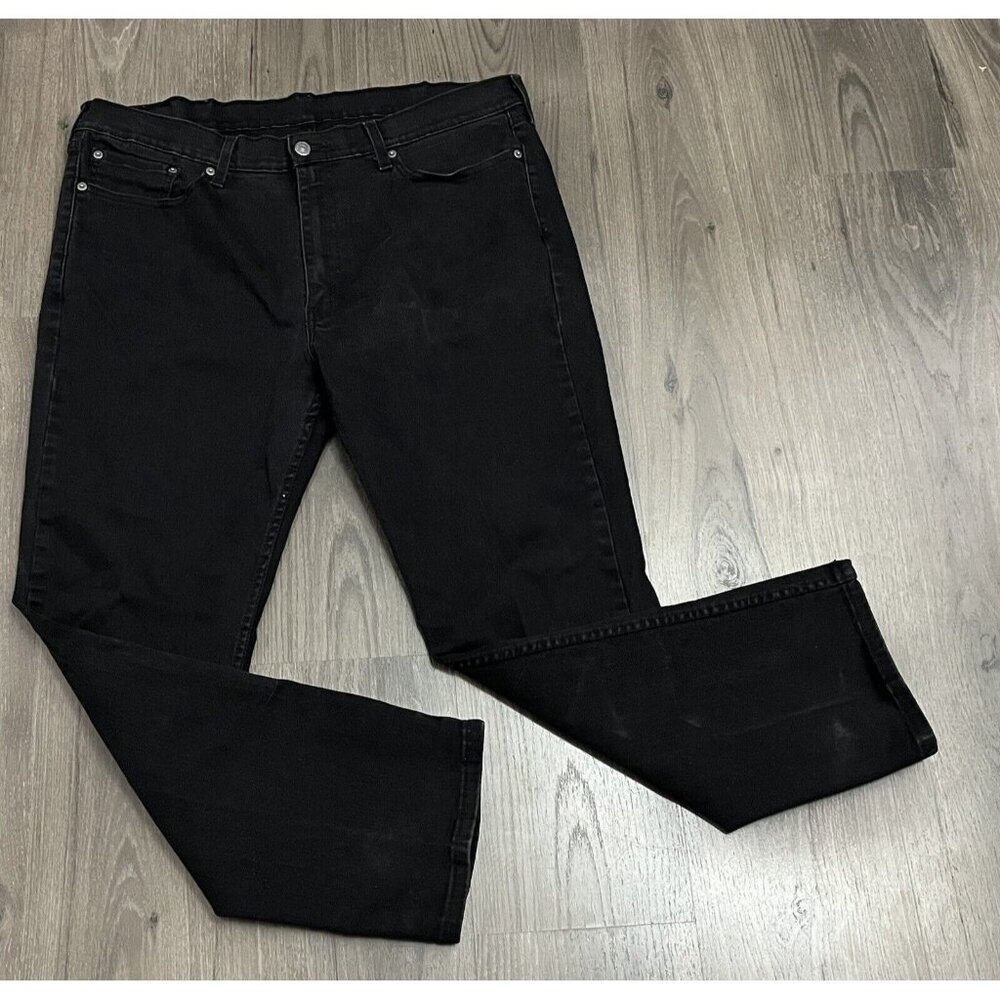 Levi's 514 Men's 38x30 Slim Straight Black Cowboy Stretch